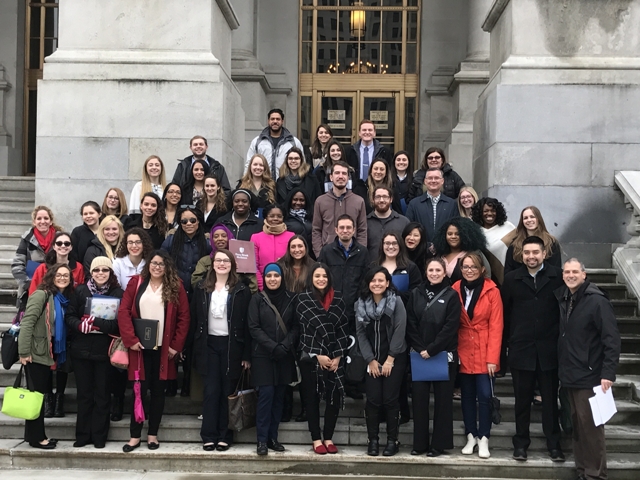 Group photo from Legislative Action Day